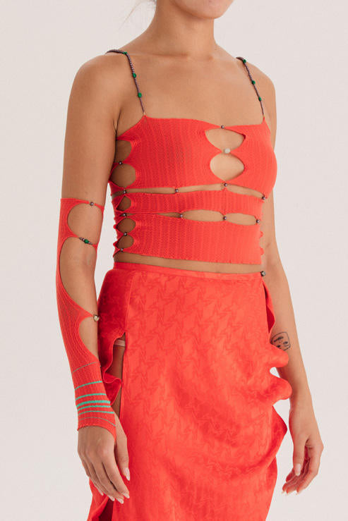 RUI Long Strap RSS22SF01 Blaze Orange